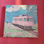 Paint by Numbers – Aesthetic Train Scene Canvas Set