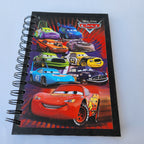 Large Ring Diary- Cars- Spider Man- Doremon - Space
