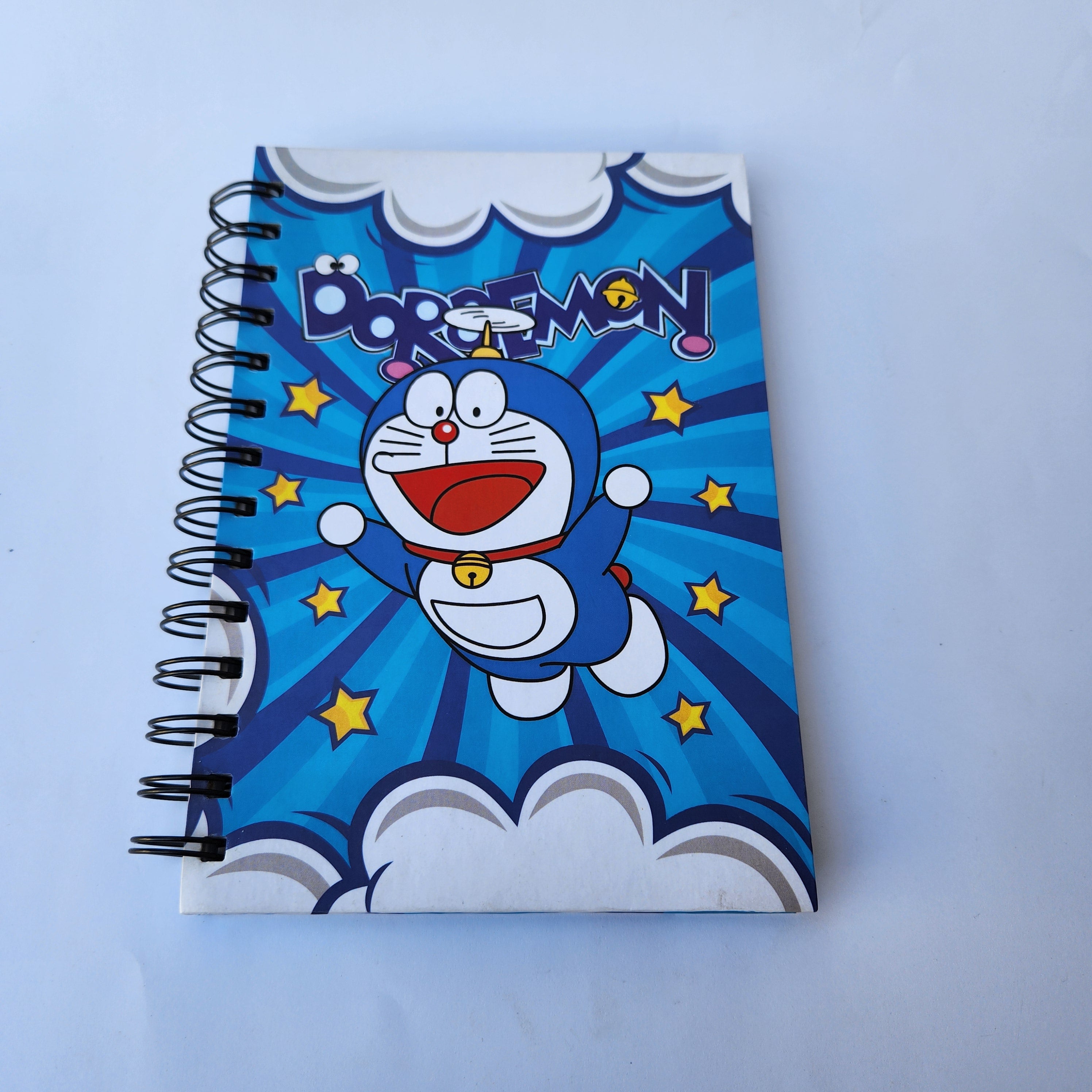 Large Ring Diary- Cars- Spider Man- Doremon - Space