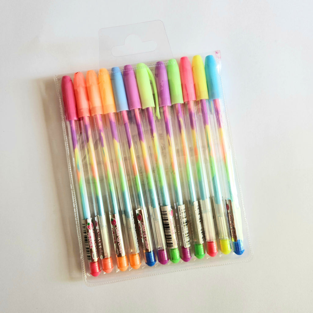Pastel Rainbow Gel Pens