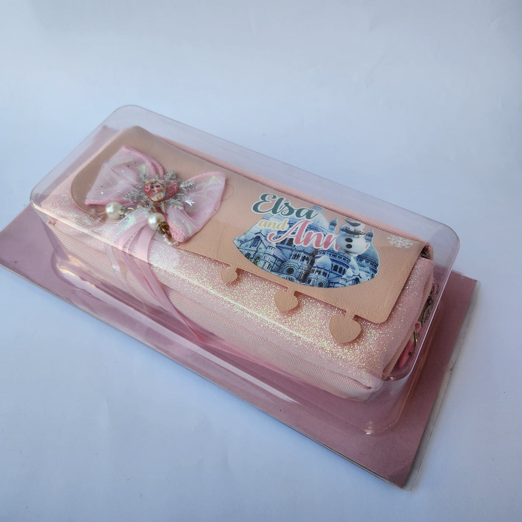 Pink Pencil Case for Girls- Birthday Gift