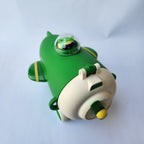 Plane Shaped Water Bottle-  Birthday Gift- Green
