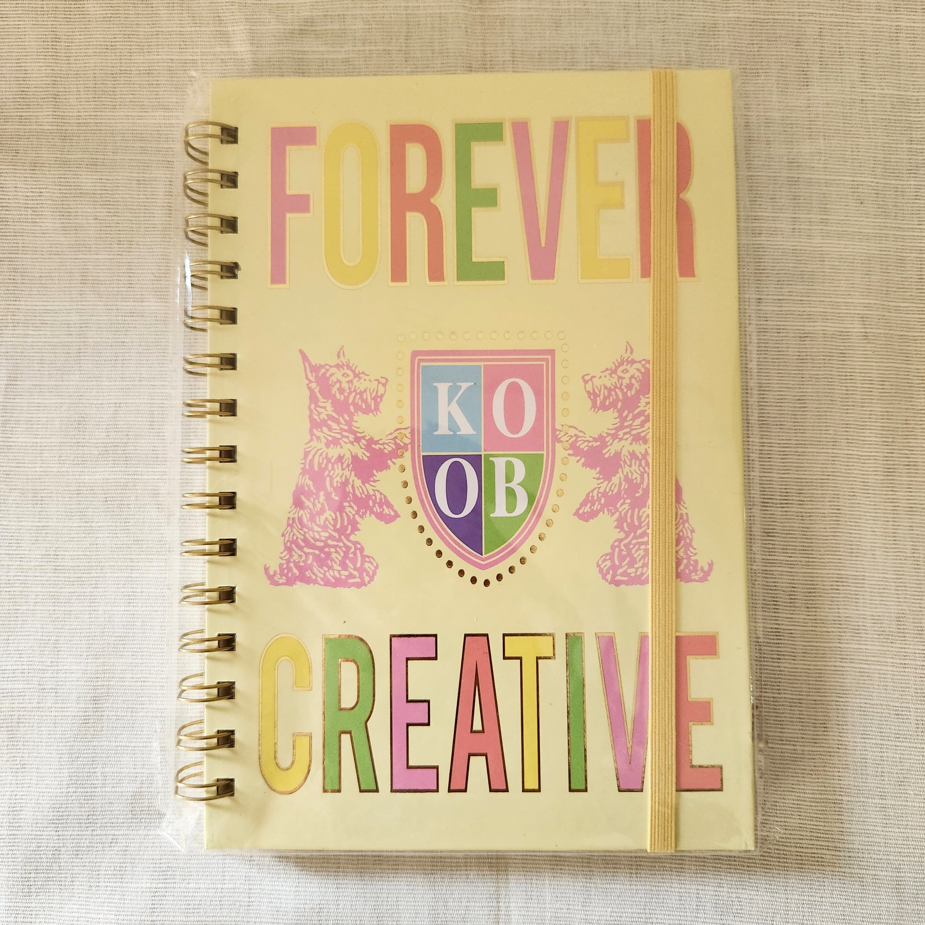 Aesthetic Spiral Notebook Journal, College Ruled