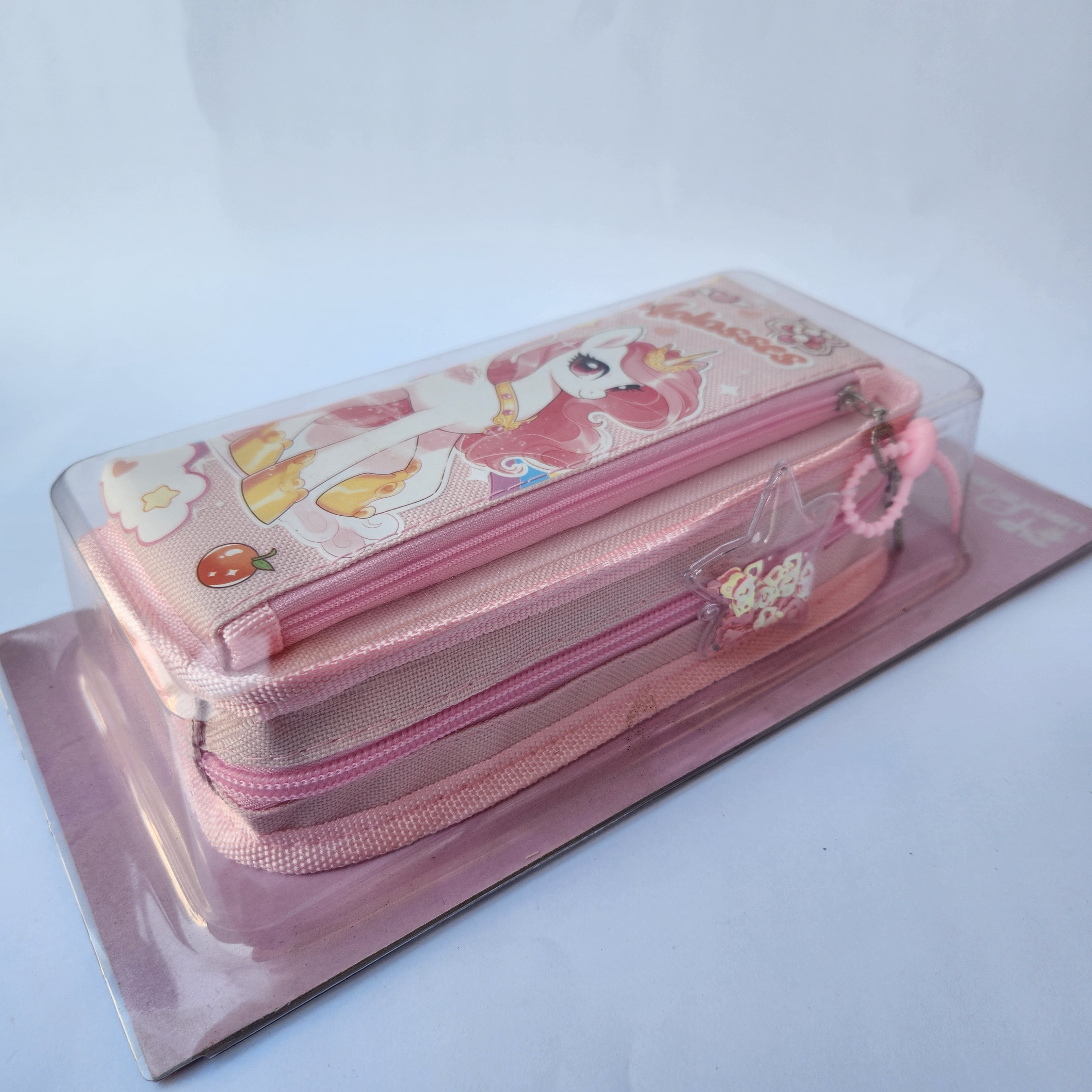 Unicorn Pouch- Pink Pencil Case for Girls