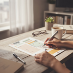 Daily Planner, 30 Printed Pages