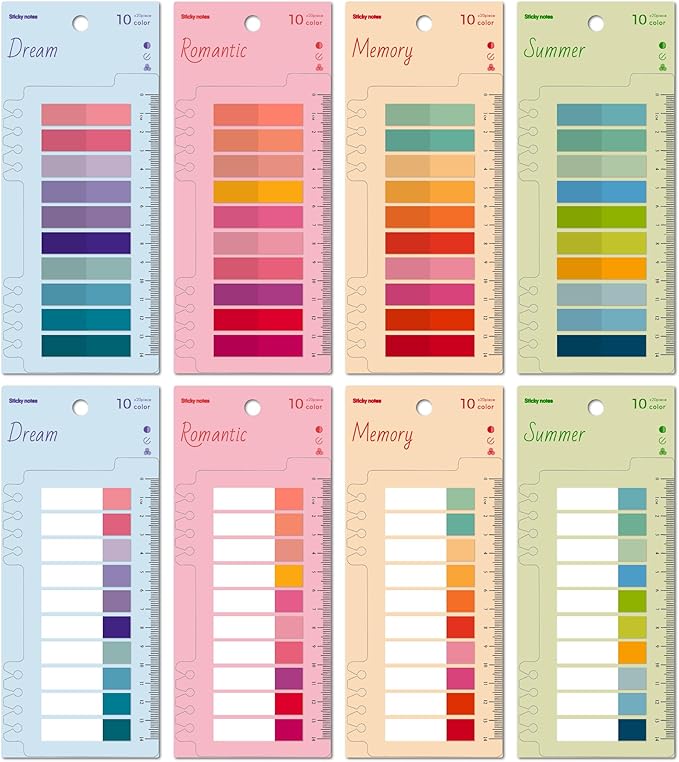 Sticky Index Tabs with Ruler