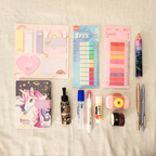 Unicorn-themed Stationery pack