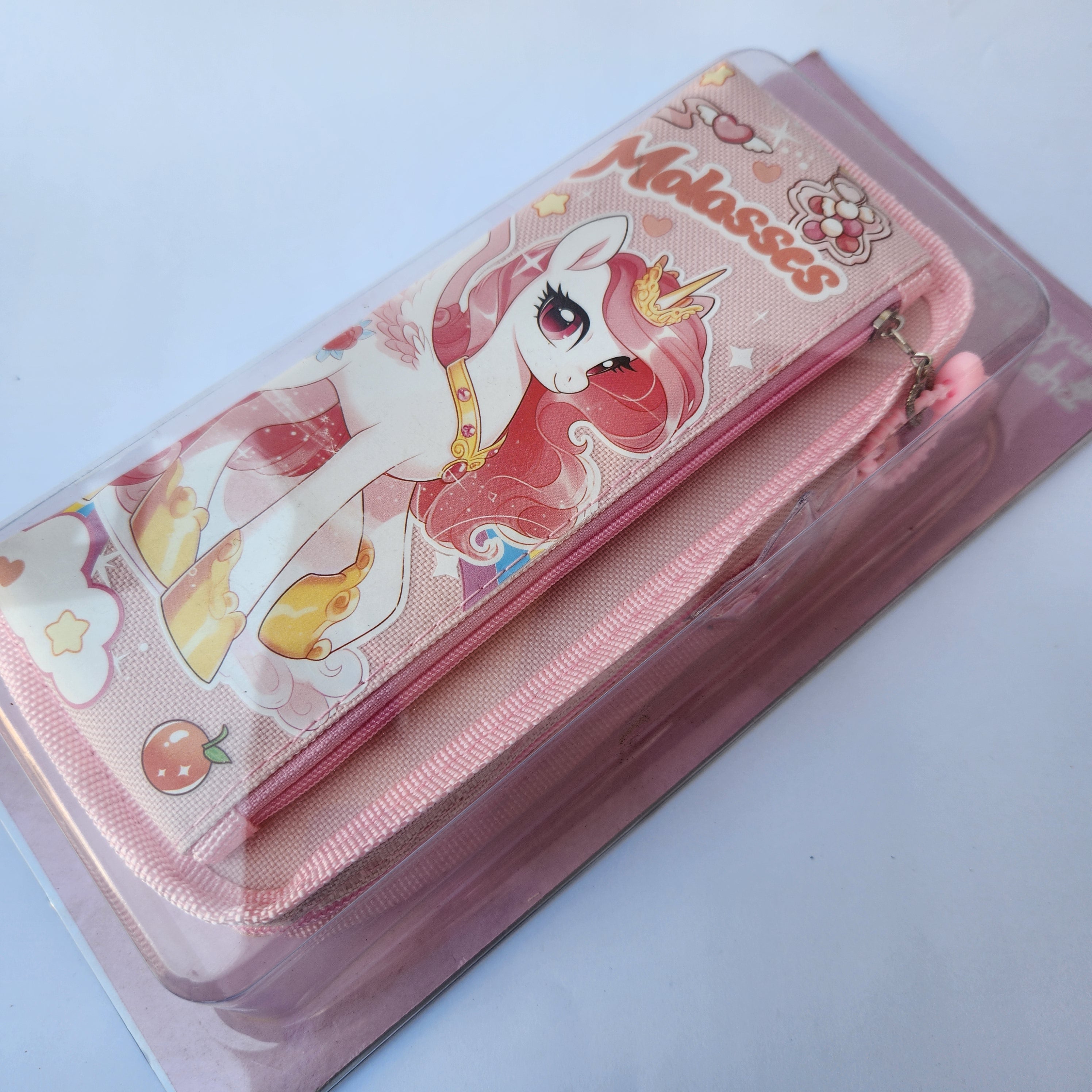 Unicorn Pouch- Pink Pencil Case for Girls